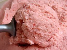 Fraise sorbet